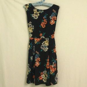 Yellow Star Floral Dress